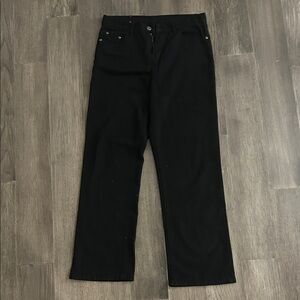Sleek Black Boot Cut Jeans for Women